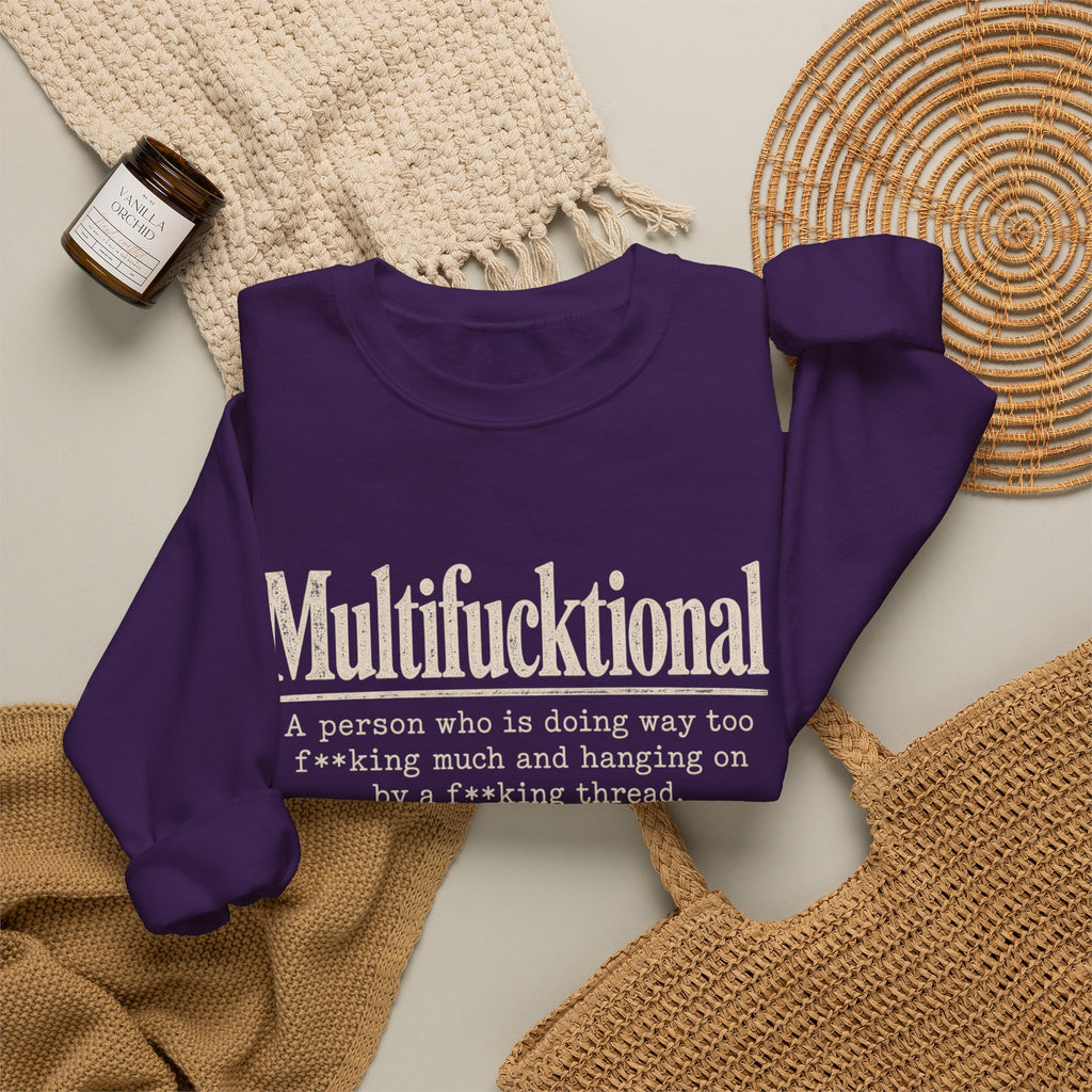 Multifucktional  Crewneck Sweatshirt