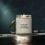 'Please Don't Do Coke in This Bathroom' Novelty Jar Candle