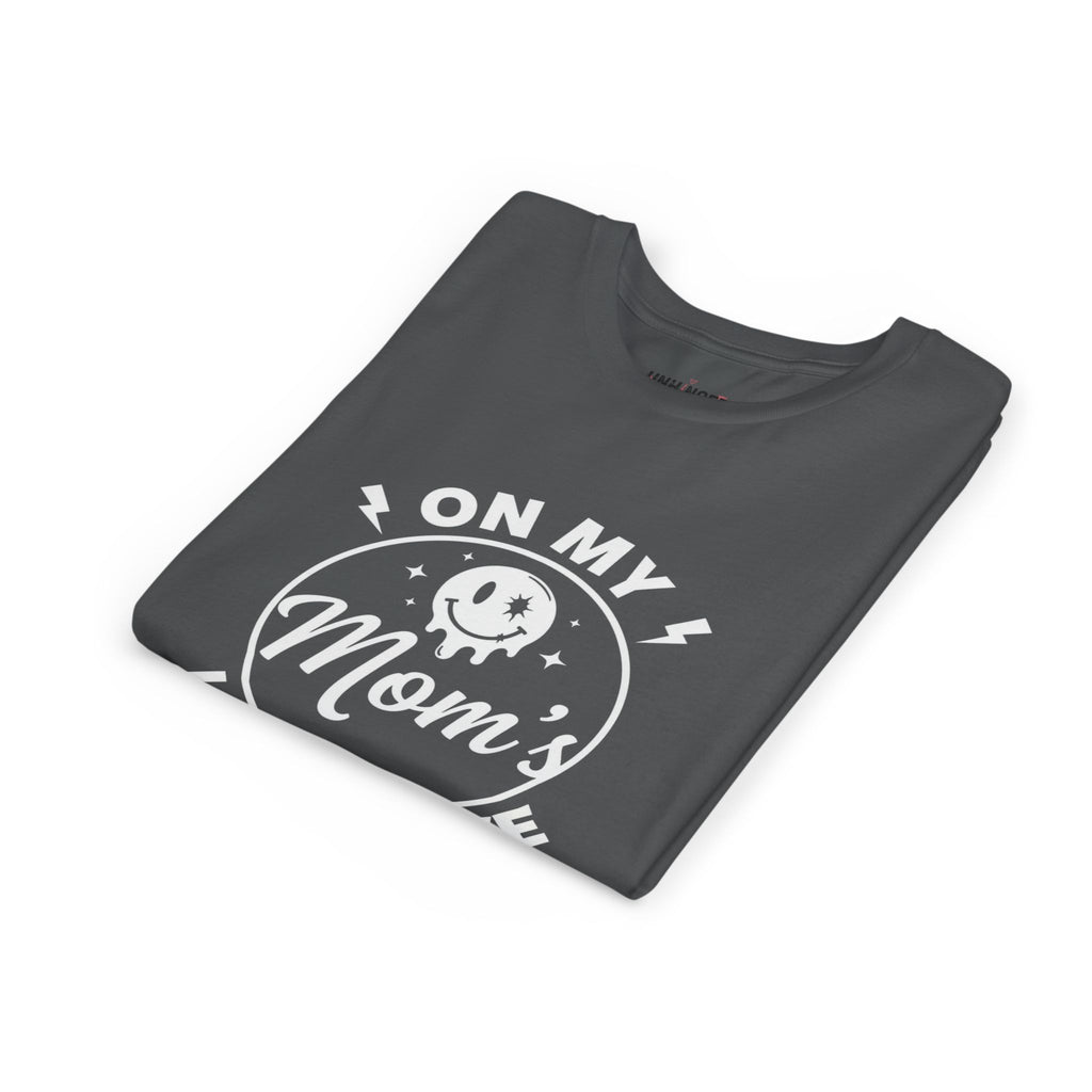 "On My Mom's Last Nerve" Graphic Youth Tee