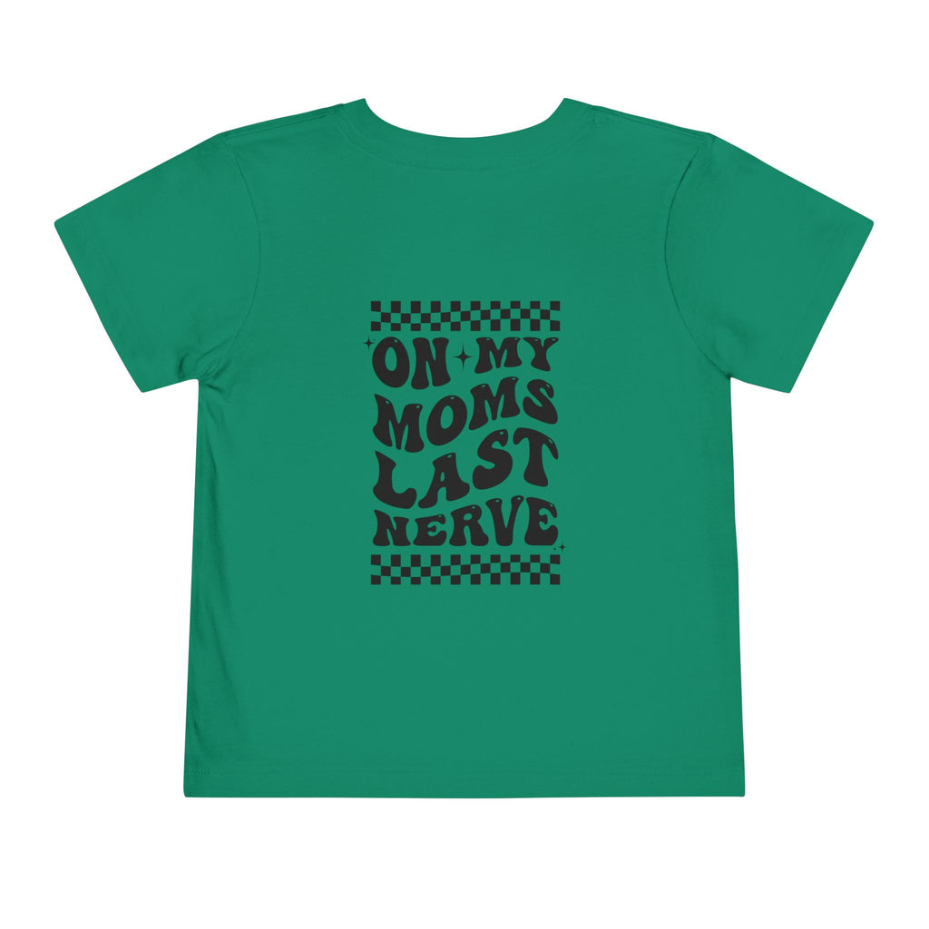“On My Mom’s Last Nerve” Vintage Rock Toddler Tee