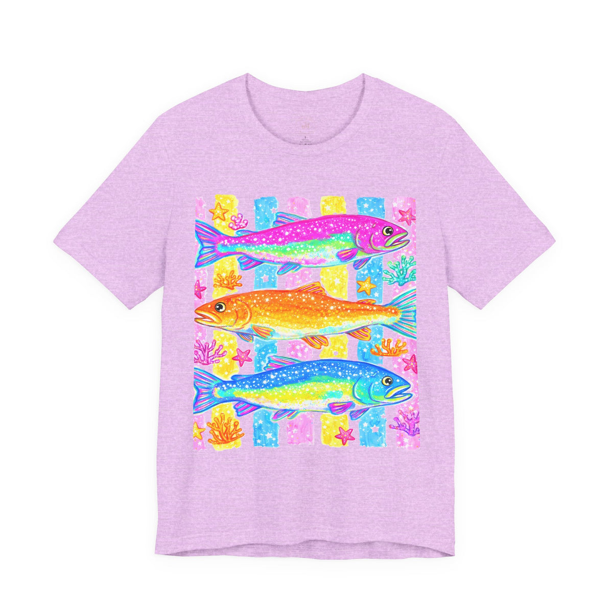 Tropical Fish  Beachy Summer Tee