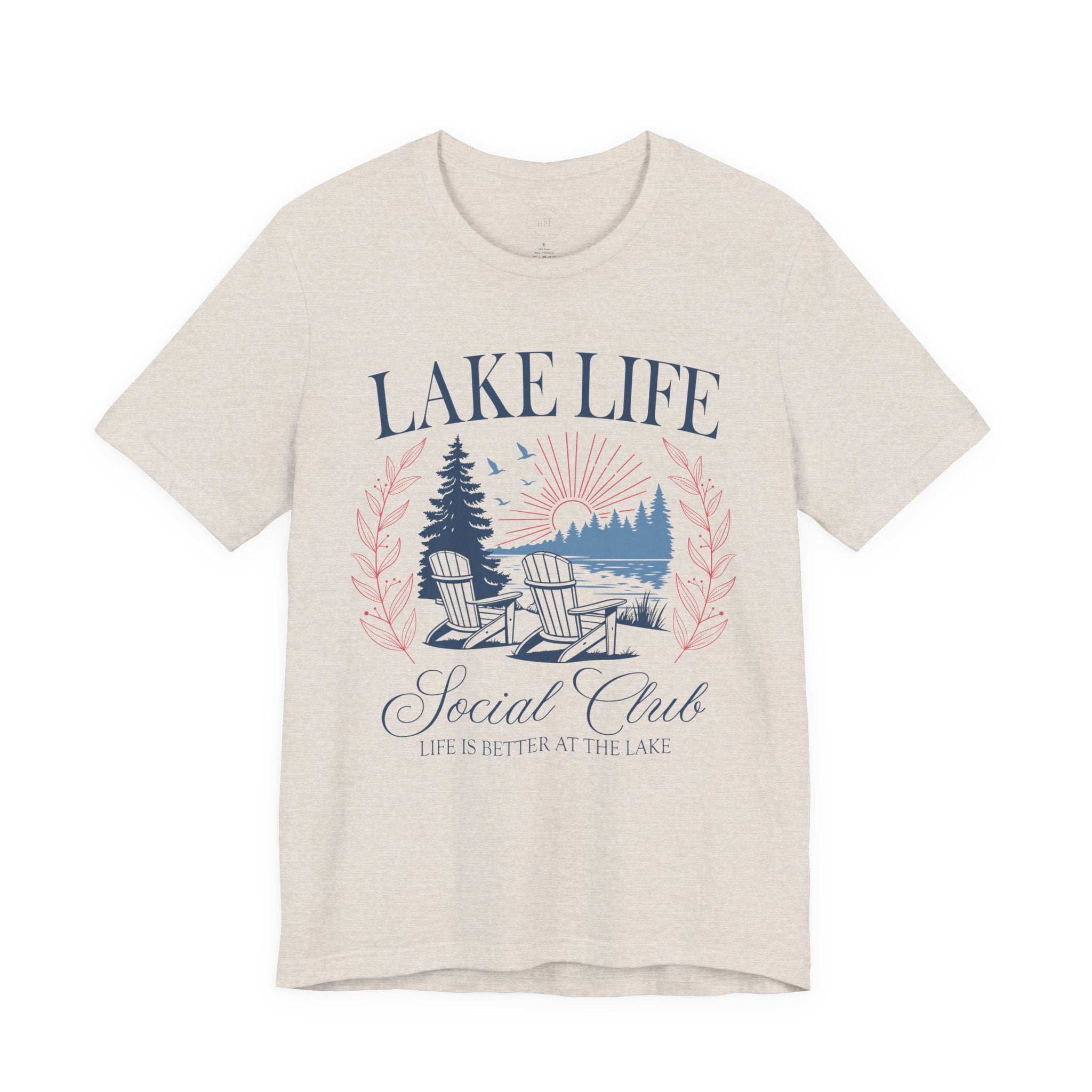 "Lake Life Social Club"  Graphic Tee