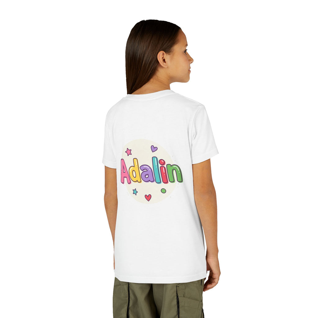 "First Grade" Colorful Back-to-School Shirt (Personalized Name Option)