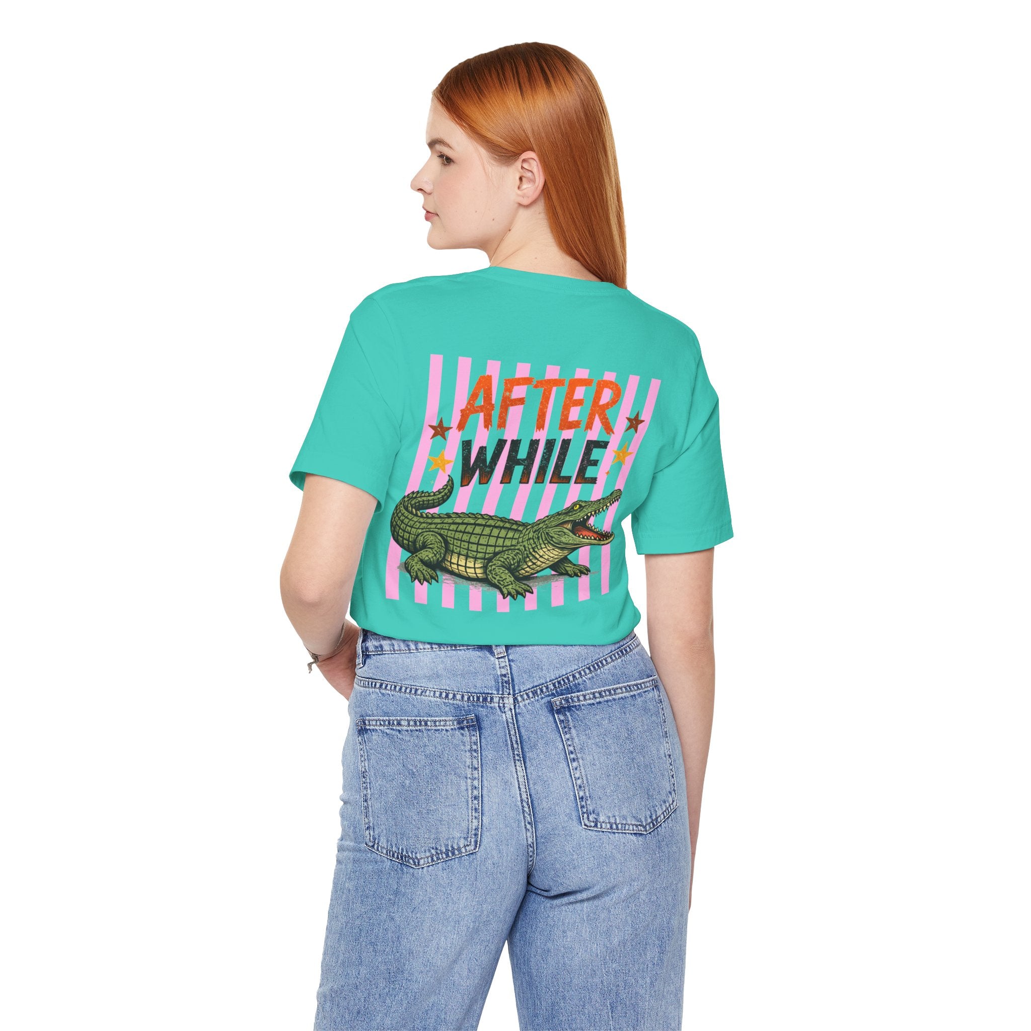 Later Alligator Graphic T-Shirt – Retro Crocodile Graphic Tee