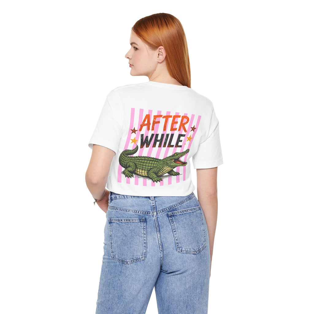Later Alligator Graphic T-Shirt – Retro Crocodile Graphic Tee