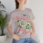 Pickles and Jesus Salty & Saved T-Shirt