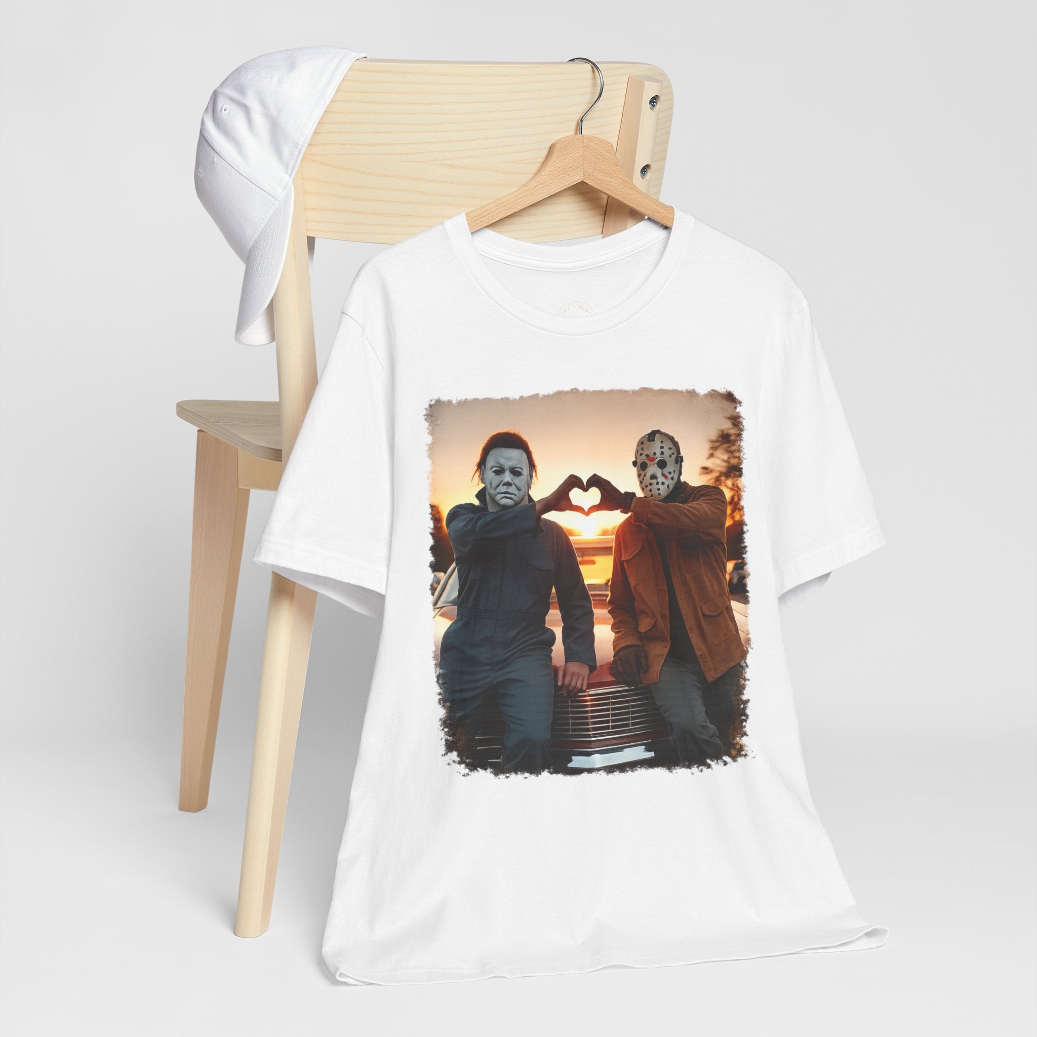 Horror Duo Sunset Heart T-Shirt