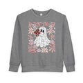 Floral Ghost Toddler Pullover