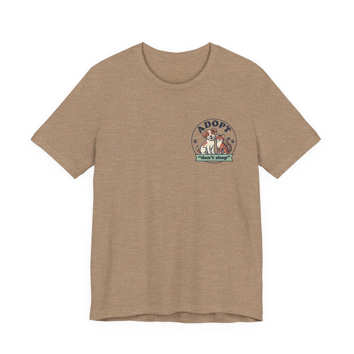 Support Your Local Shelter Graphic  T‑Shirt