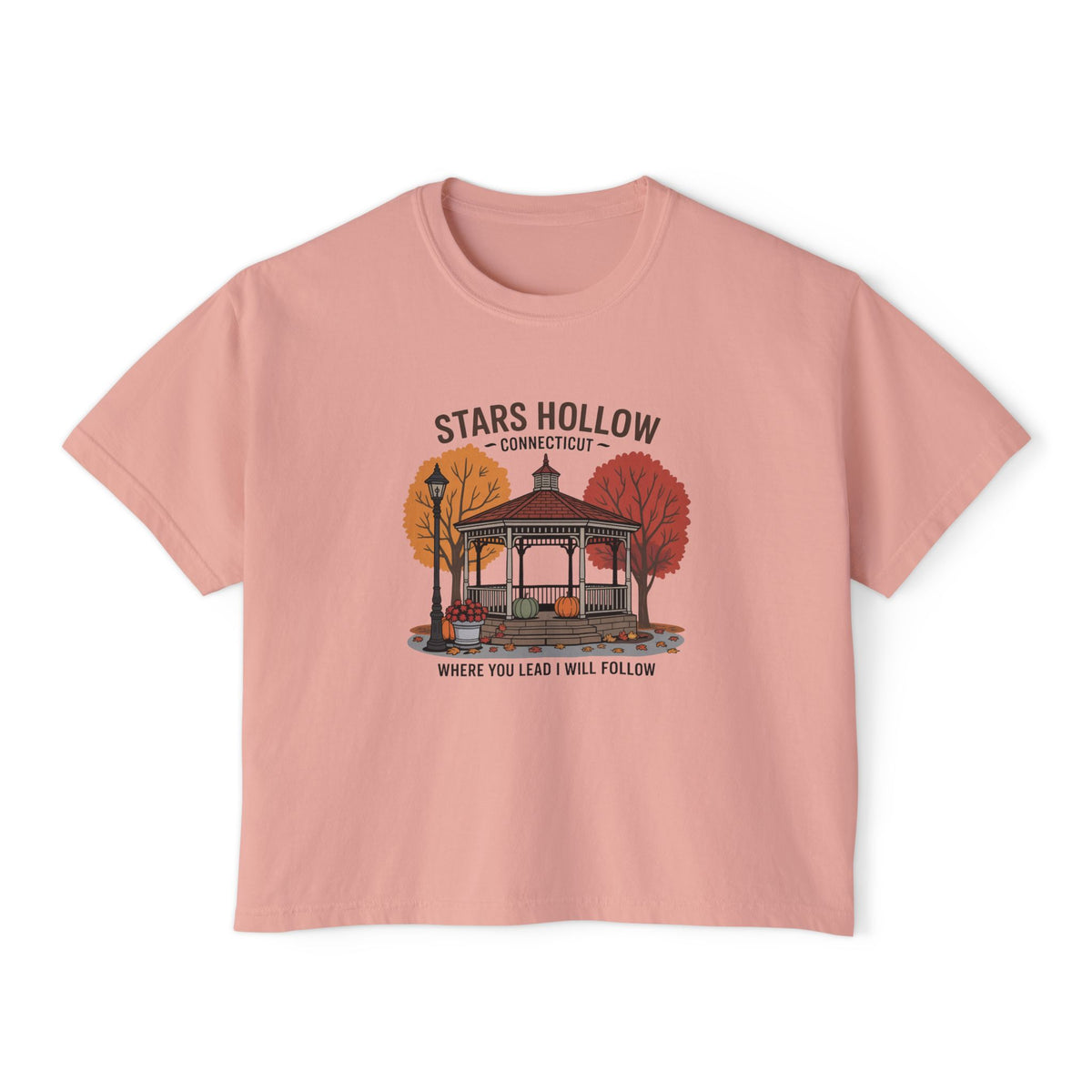 Stars Hollow Gazebo Tee — Women's Boxy Crop