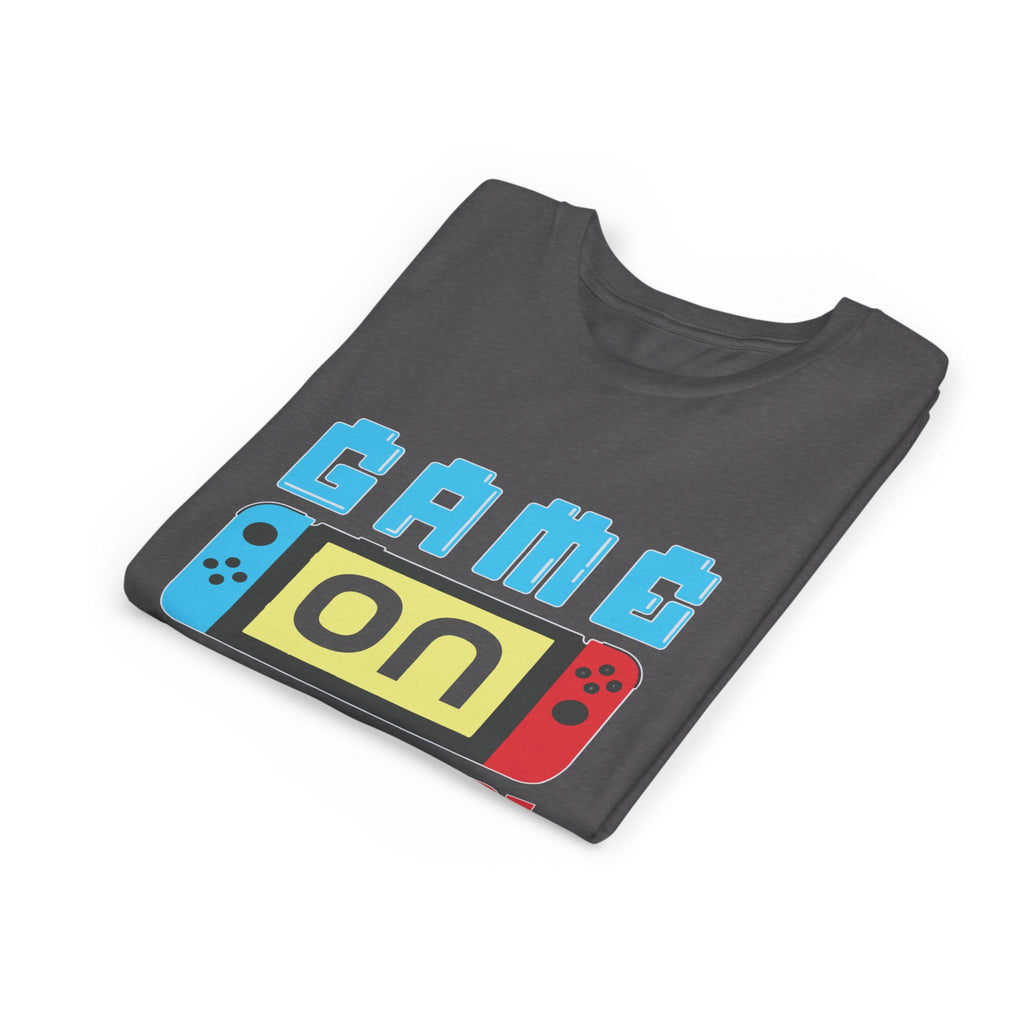 "Game On" Second Grade Gamer Shirt (Custom Name)