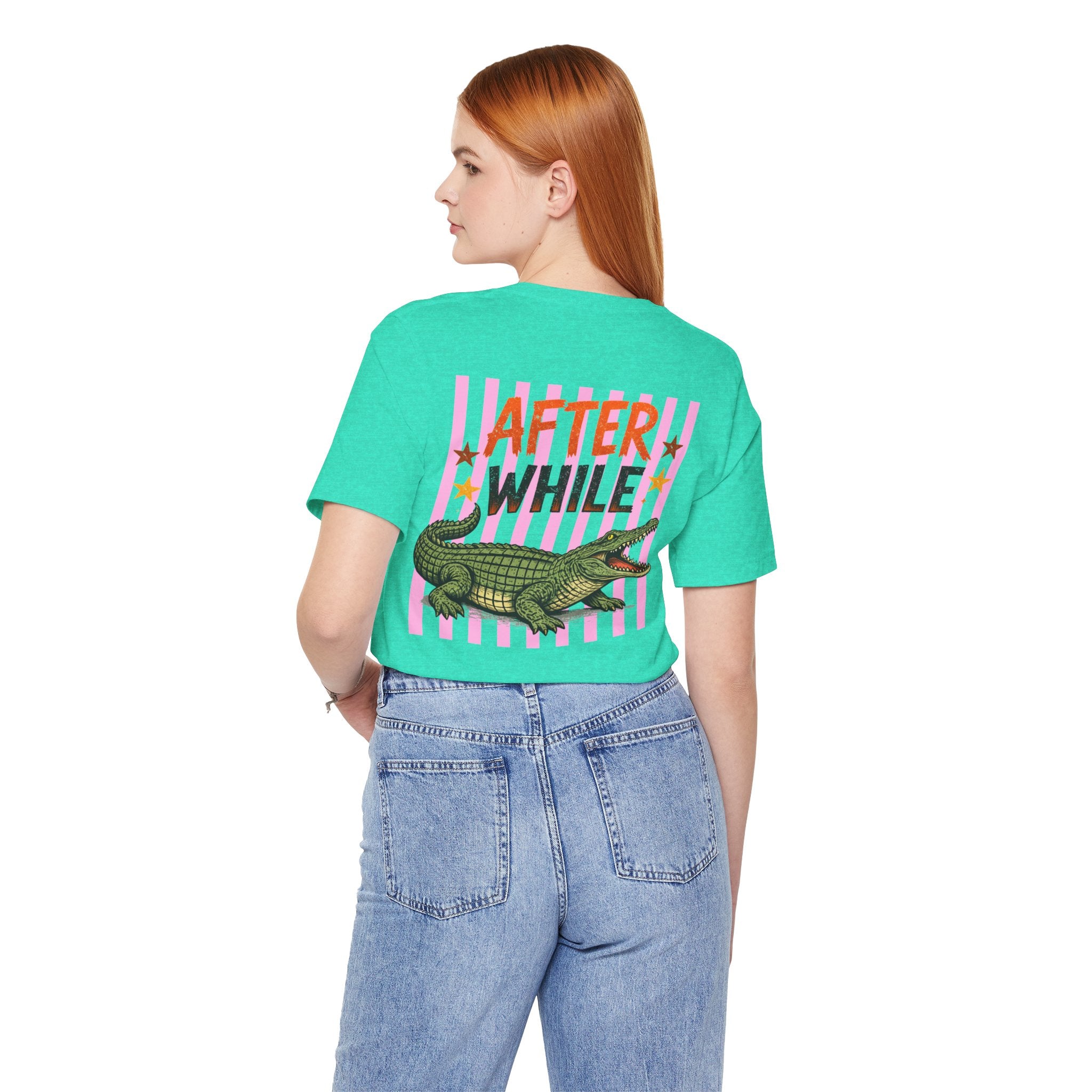 Later Alligator Graphic T-Shirt – Retro Crocodile Graphic Tee