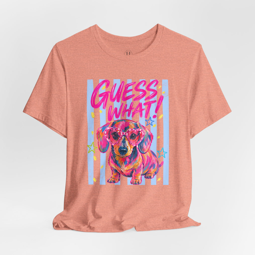 'Guess What? Wiener Butt' Graphic Tee