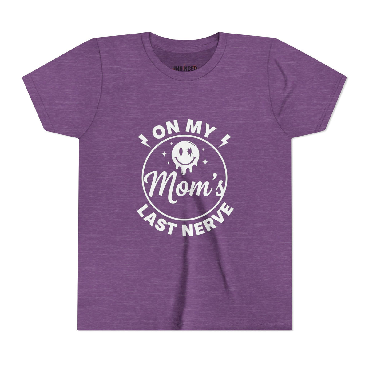 "On My Mom's Last Nerve" Graphic Youth Tee