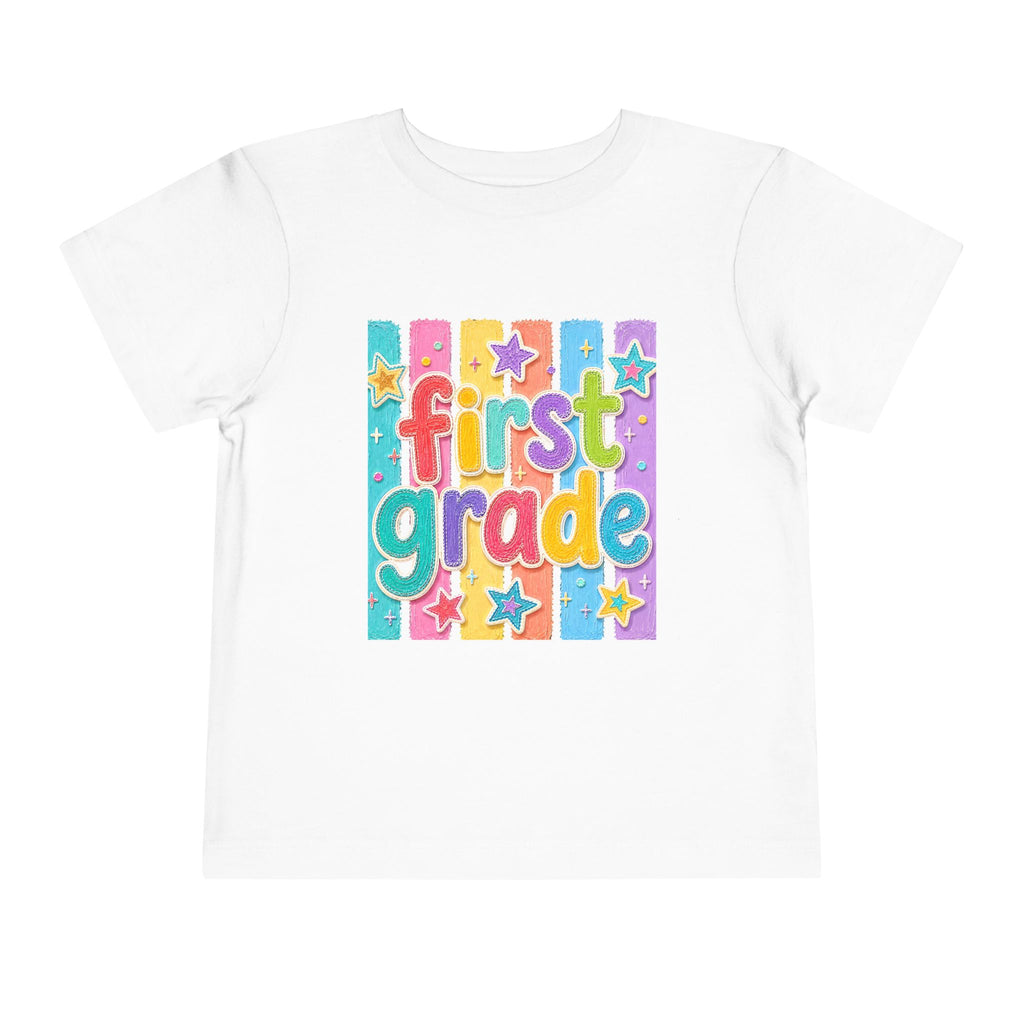 Toddler First Grade Short Sleeve Tee