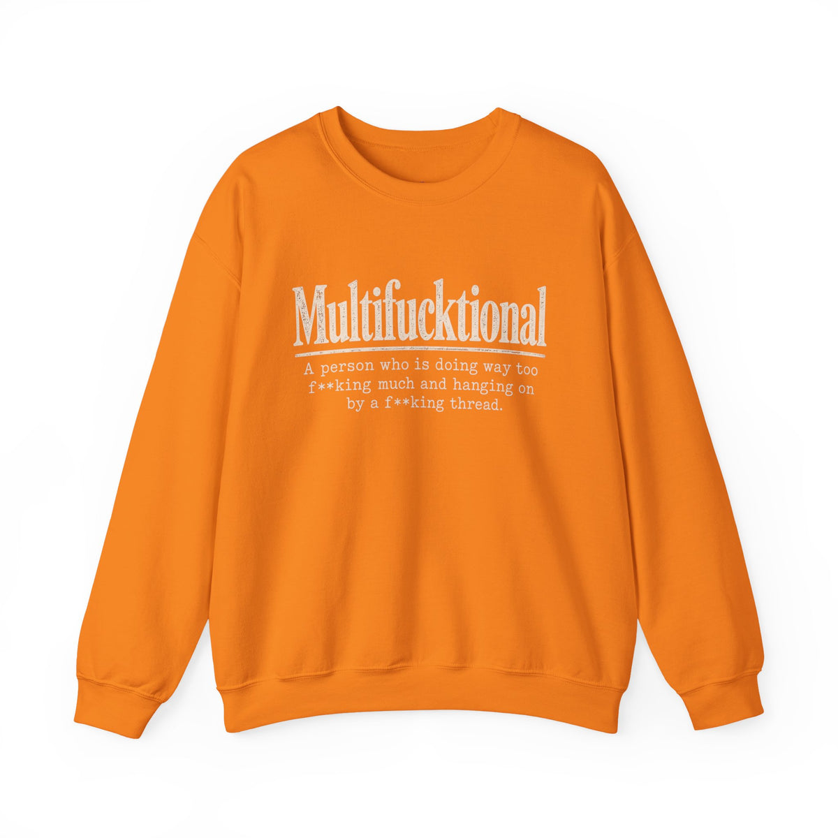 Multifucktional  Crewneck Sweatshirt