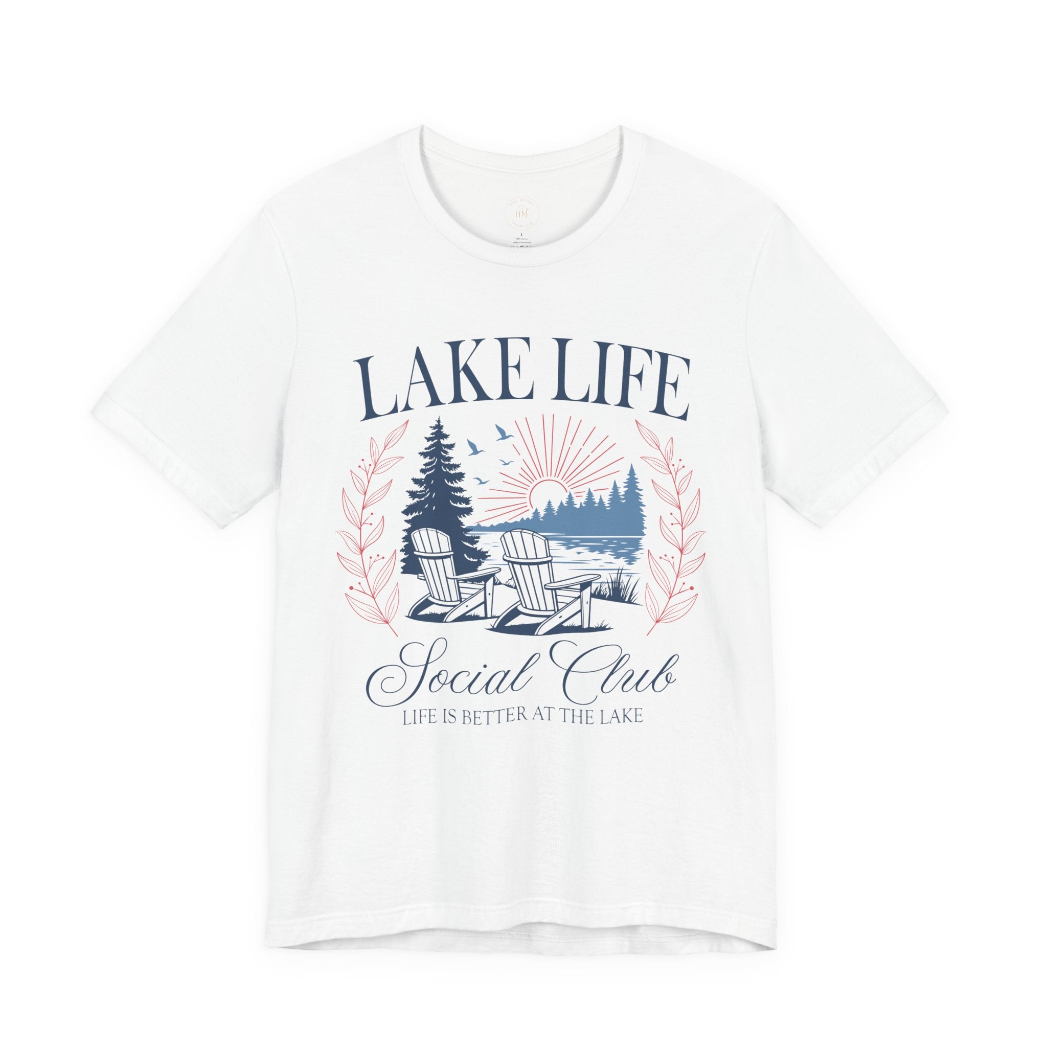 "Lake Life Social Club"  Graphic Tee