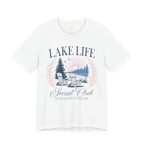 "Lake Life Social Club"  Graphic Tee