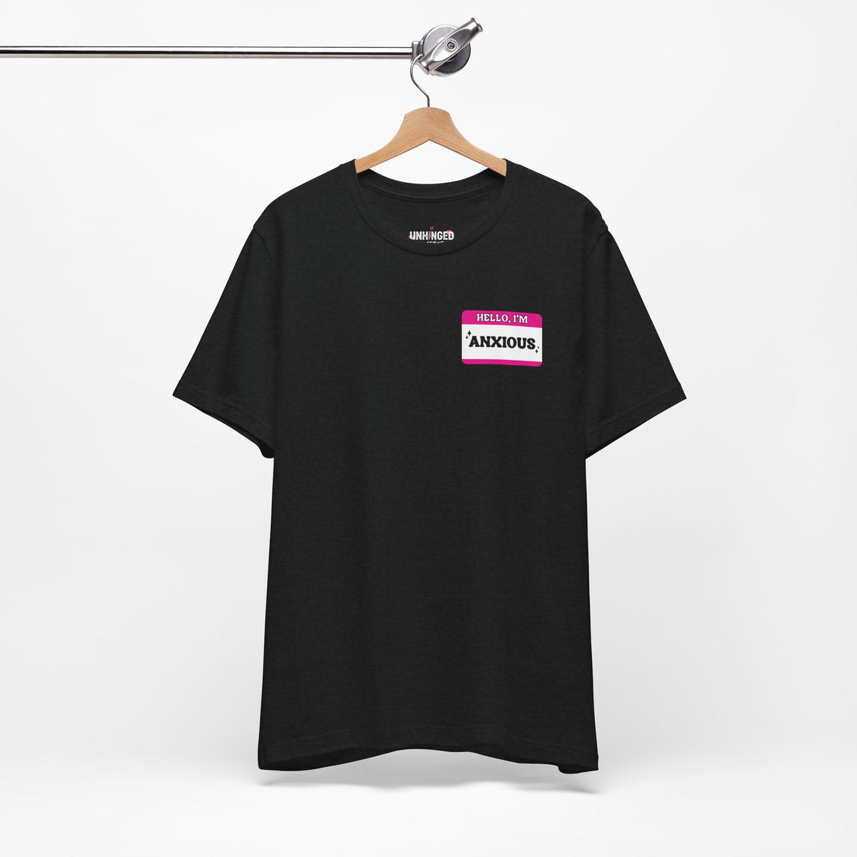 'Hello I'm Anxious' Graphic T‑Shirt