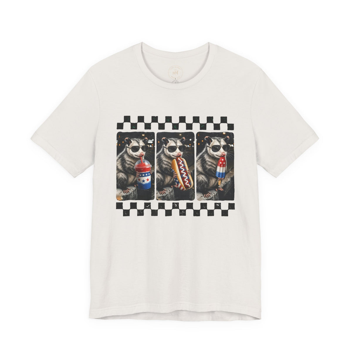 Opossum 4th of July  Graphic T-Shirt
