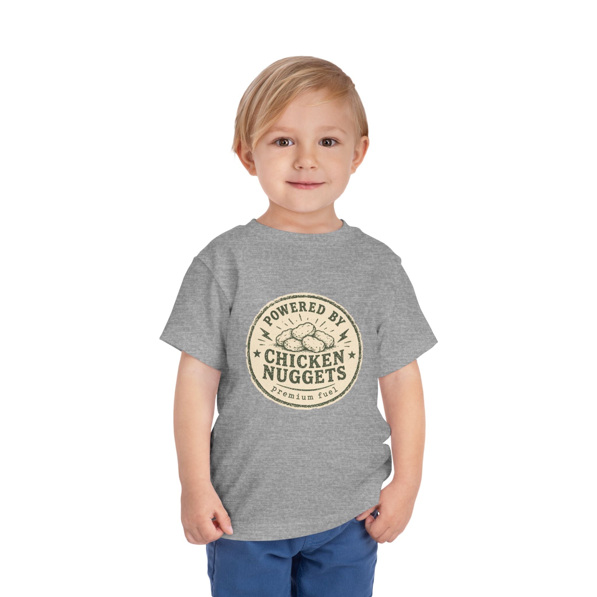Powered by Chicken Nuggets Toddler Tee