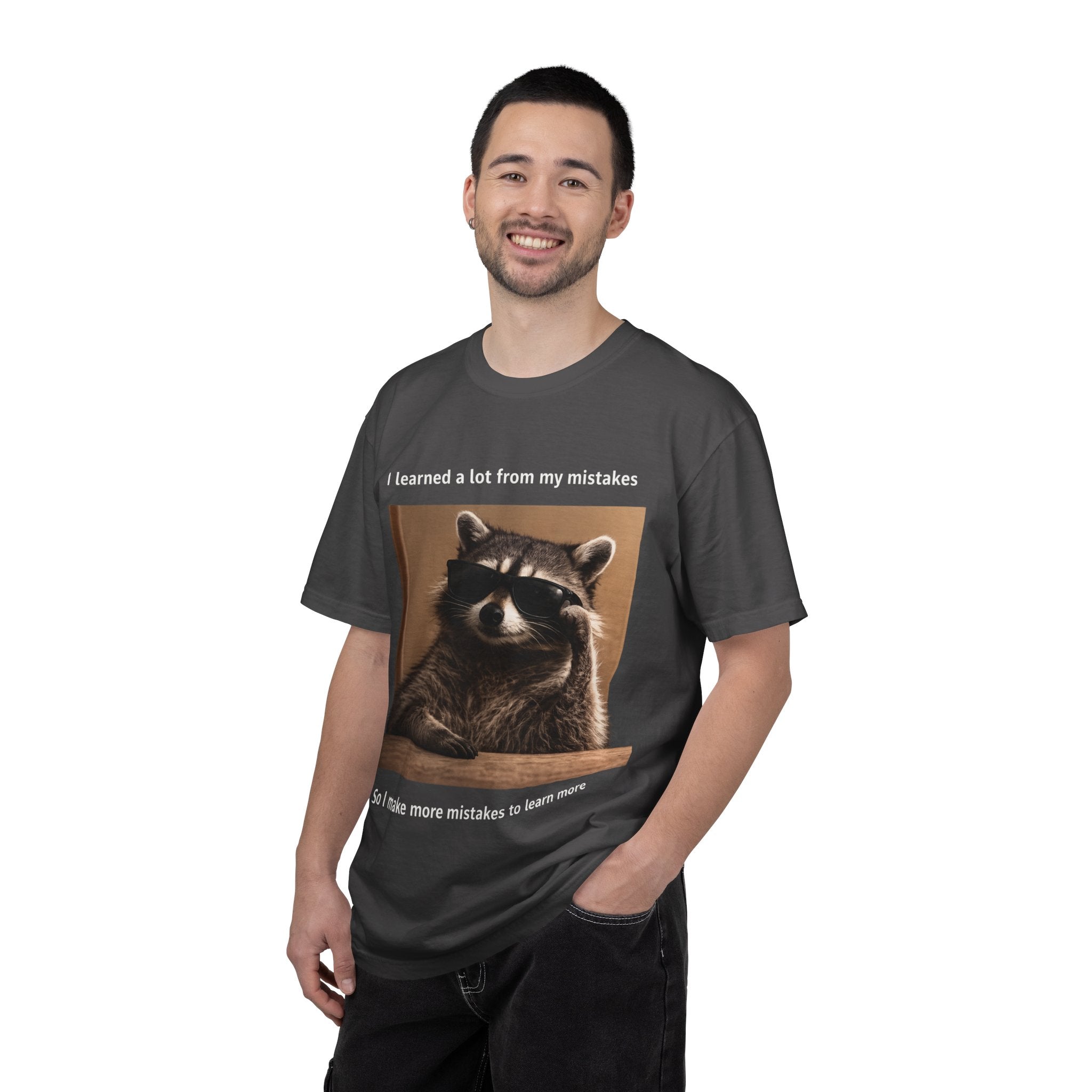 Raccoons and Mistakes Graphic T-Shirt