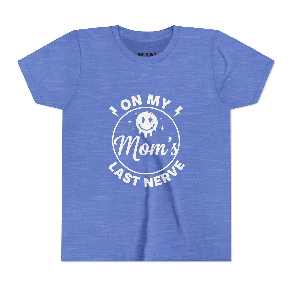 "On My Mom's Last Nerve" Graphic Youth Tee