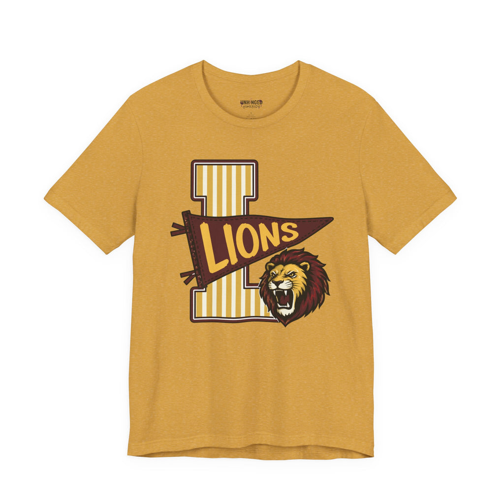 Lions Varsity Letterman Tee
