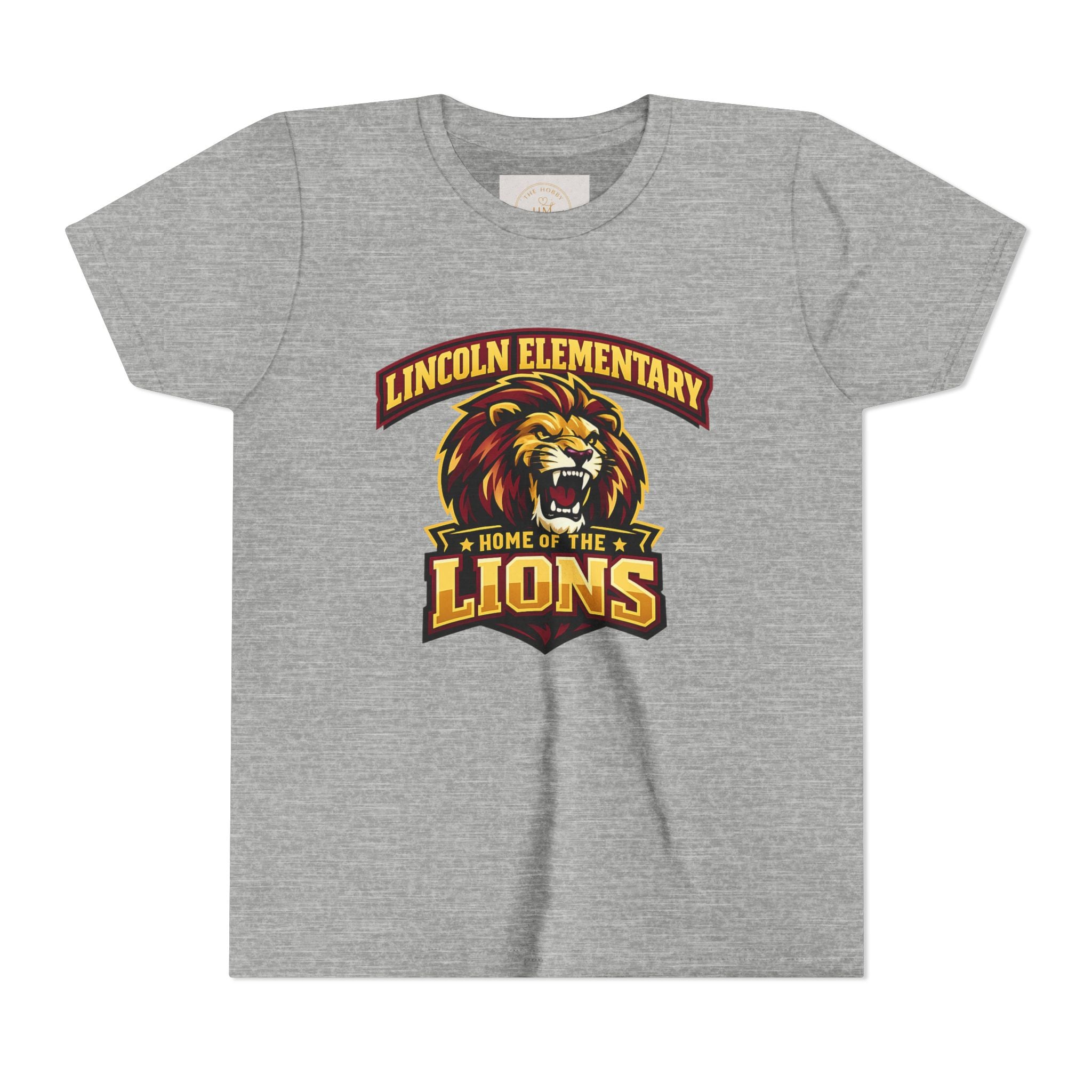 Youth Lions School Spirit Short Sleeve Tee