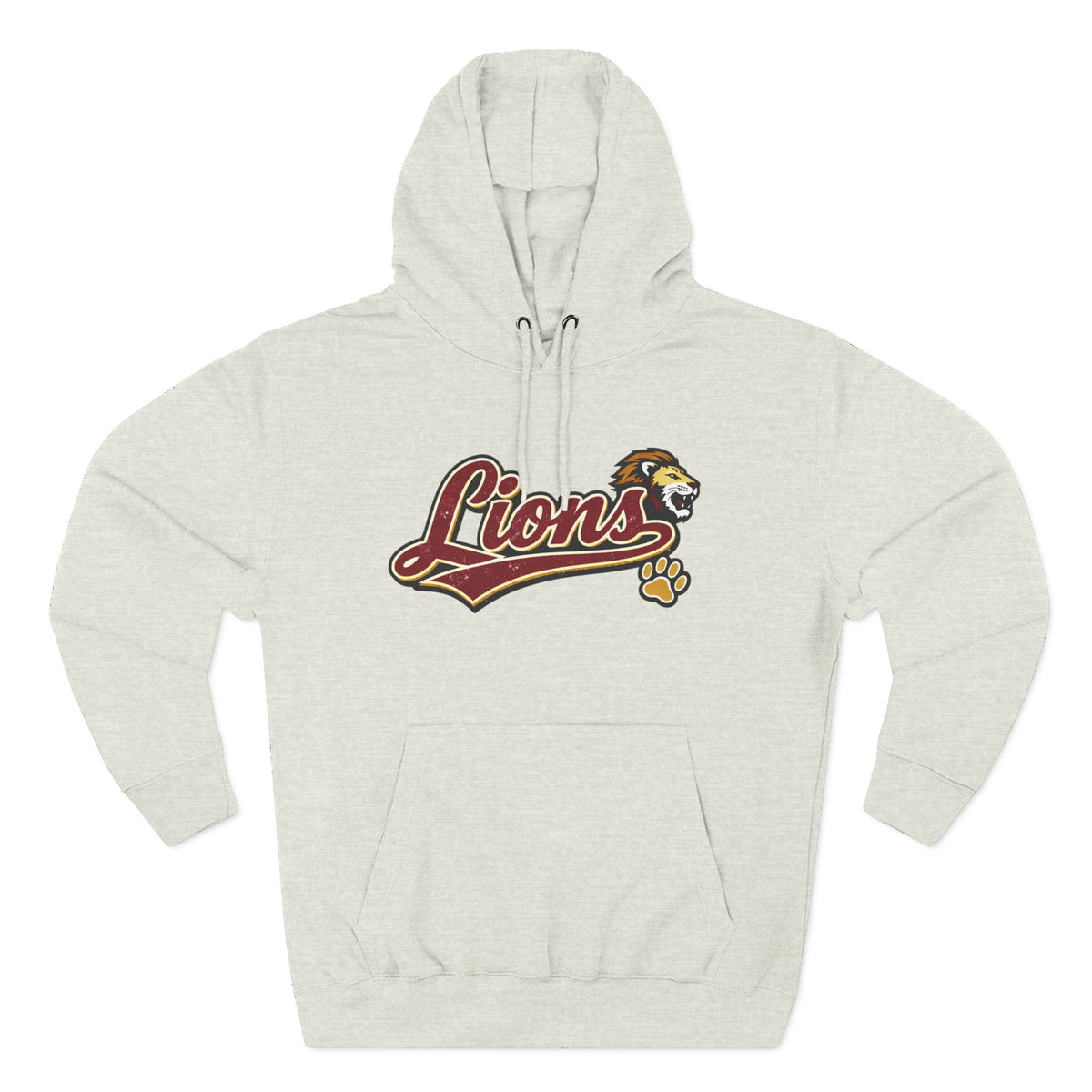 Lions Script Hoodie Unisex