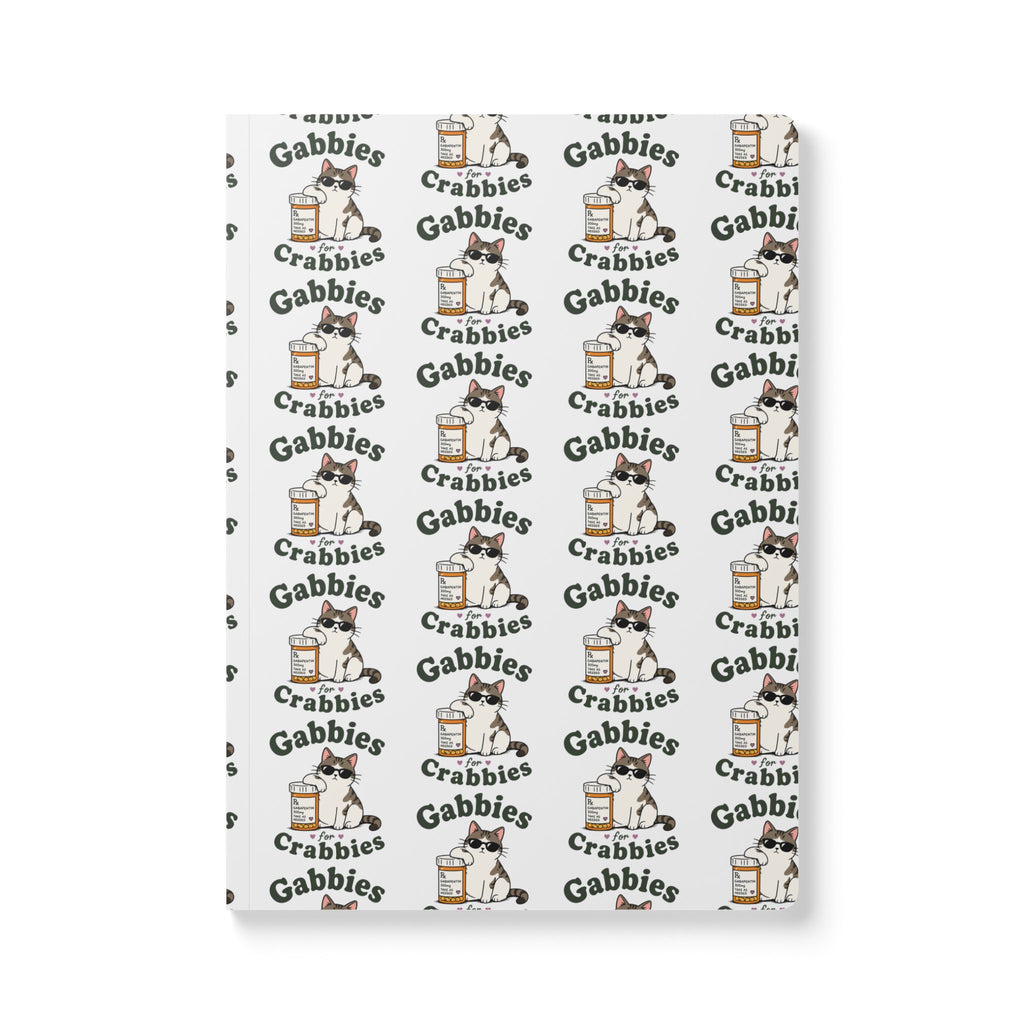 Softcover Journal — 'Gabbies for Crabbies' P
