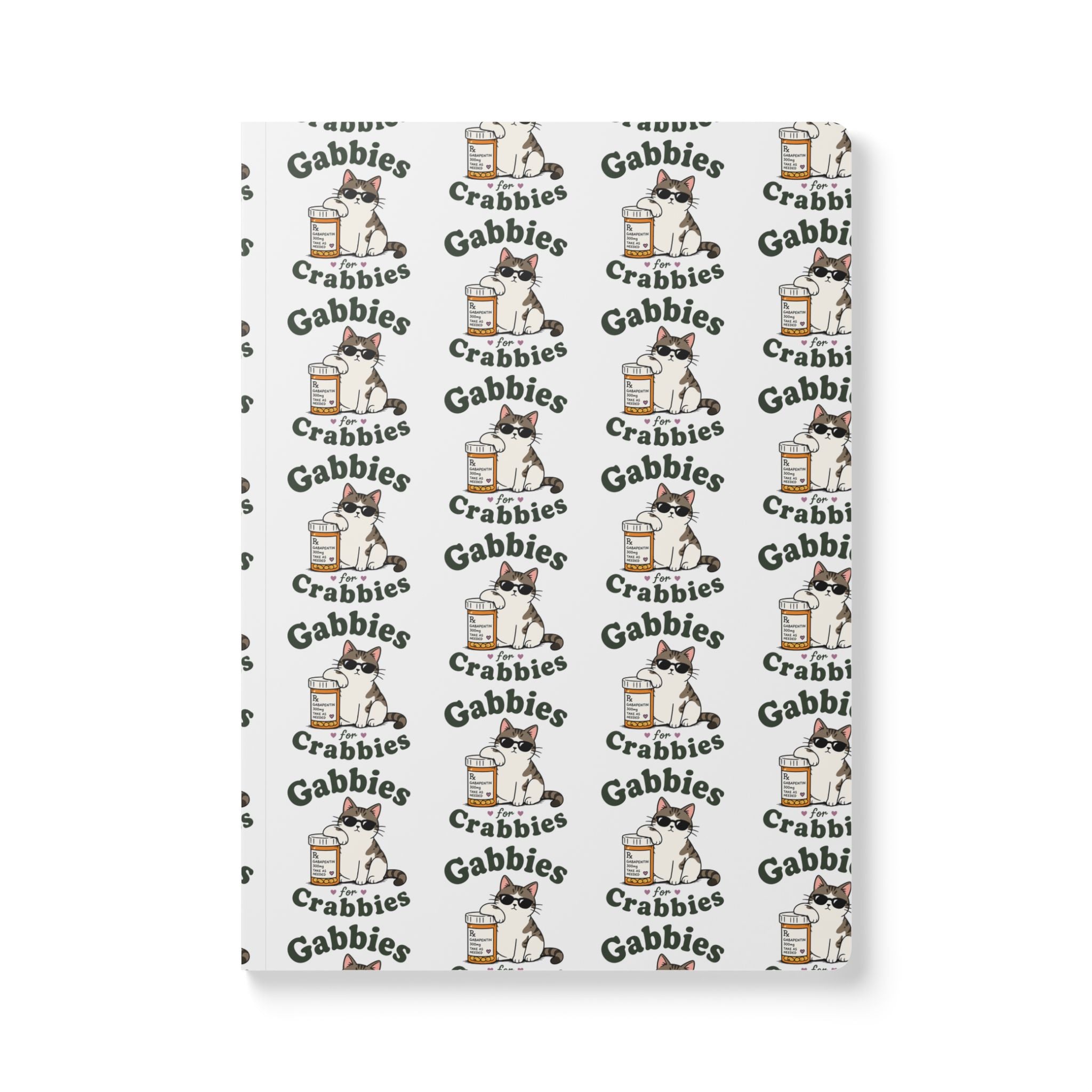 Softcover Journal — 'Gabbies for Crabbies' P