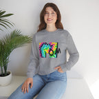 Tie-Dye Mom Crewneck Sweatshirt