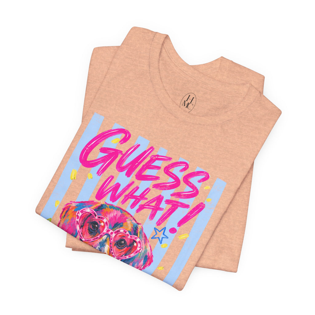 'Guess What? Wiener Butt' Graphic Tee