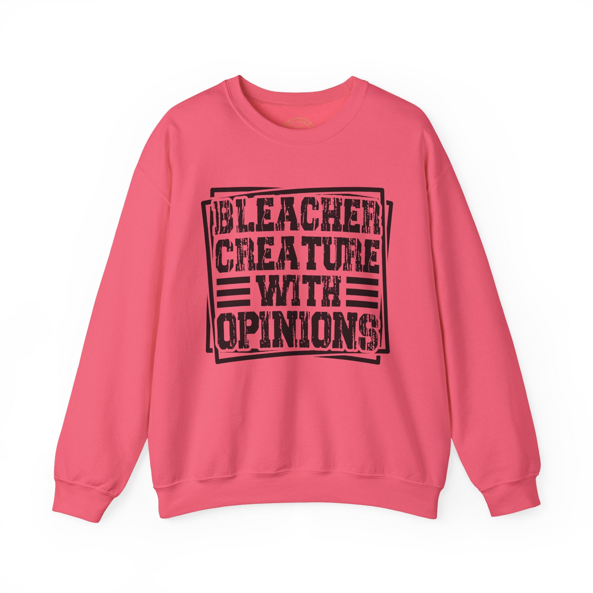 "Bleacher Creature With Opinions" Vintage-Style Crewneck