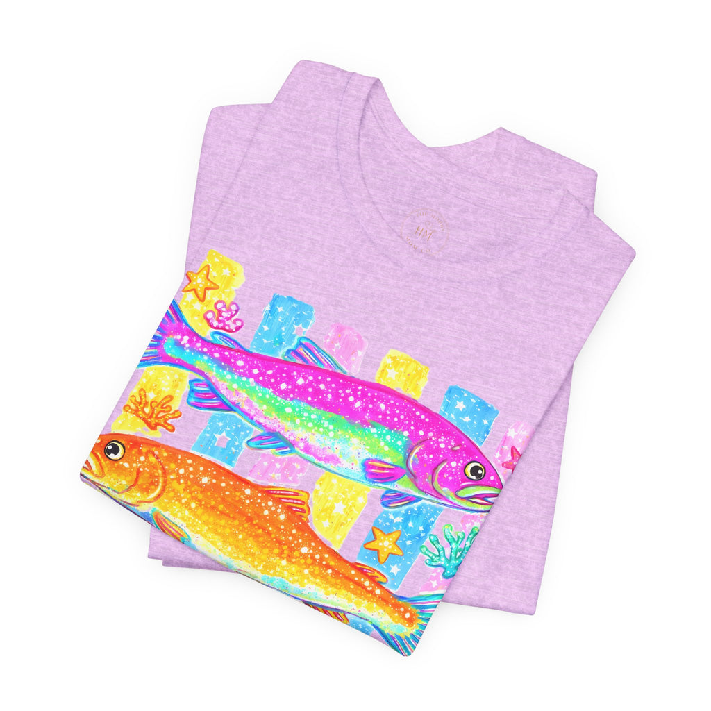 Tropical Fish  Beachy Summer Tee
