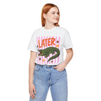 Later Alligator Graphic T-Shirt – Retro Crocodile Graphic Tee