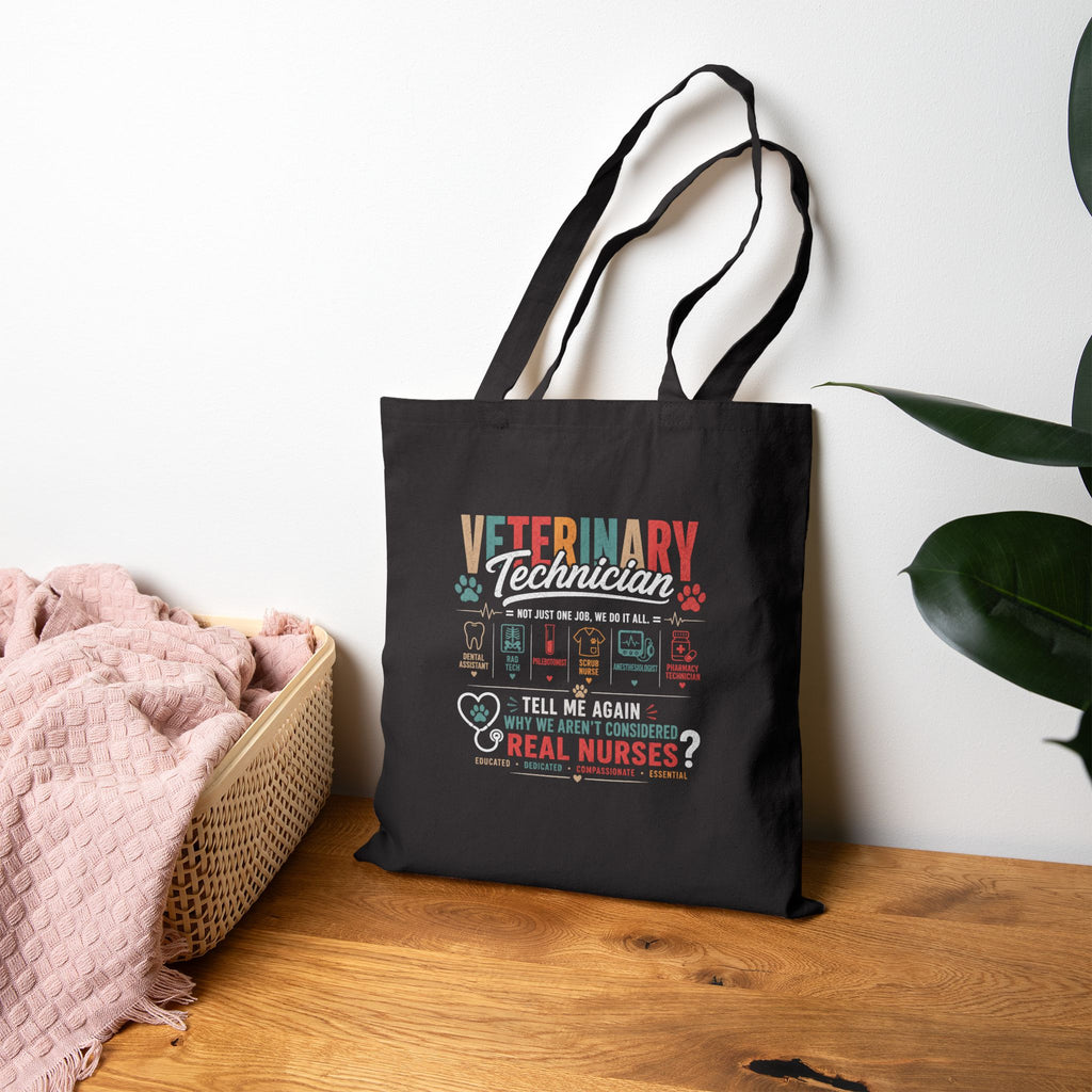 Veterinary Technician Cotton Tote Bag
