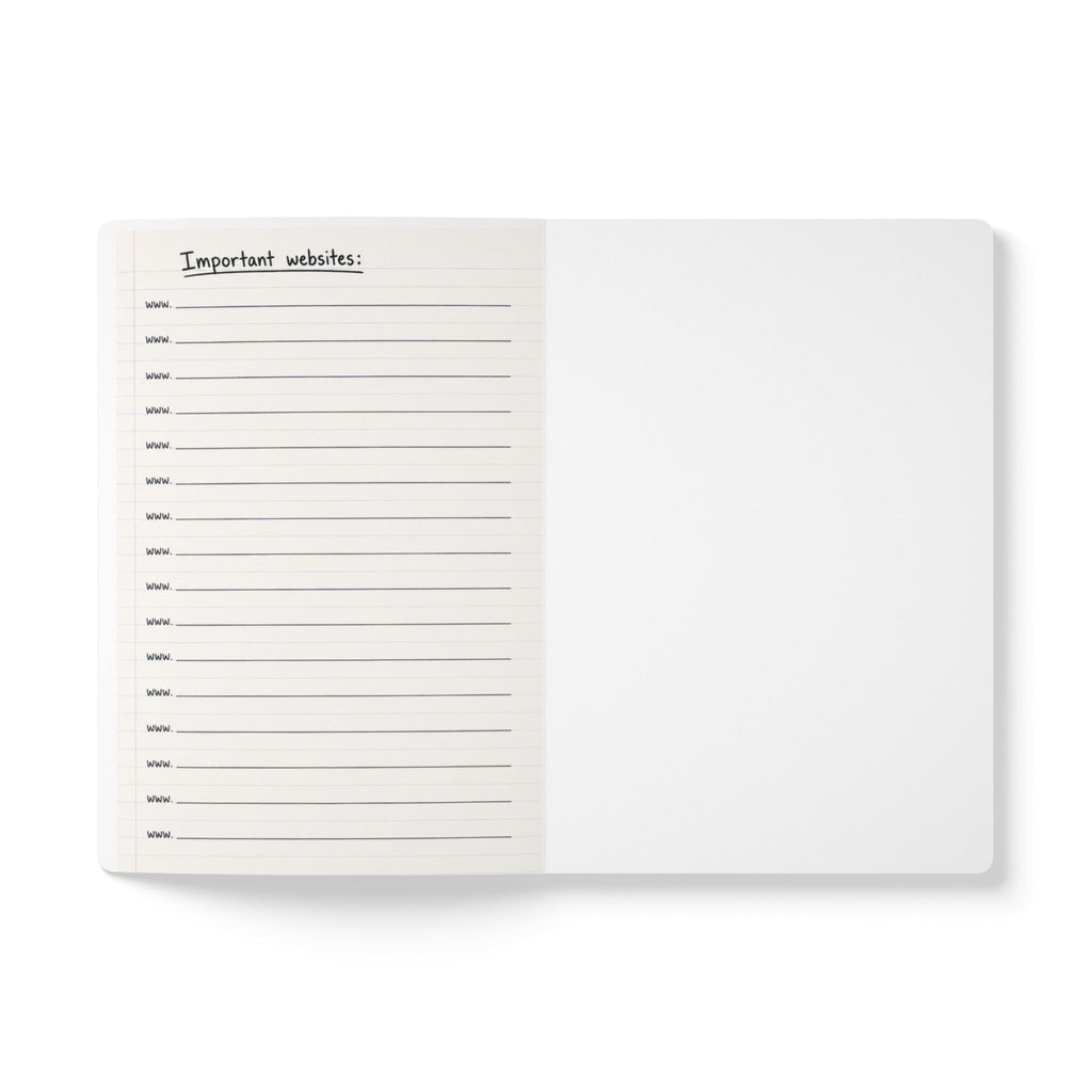 Softcover Journal — 'Less Meanies, More Weenies'