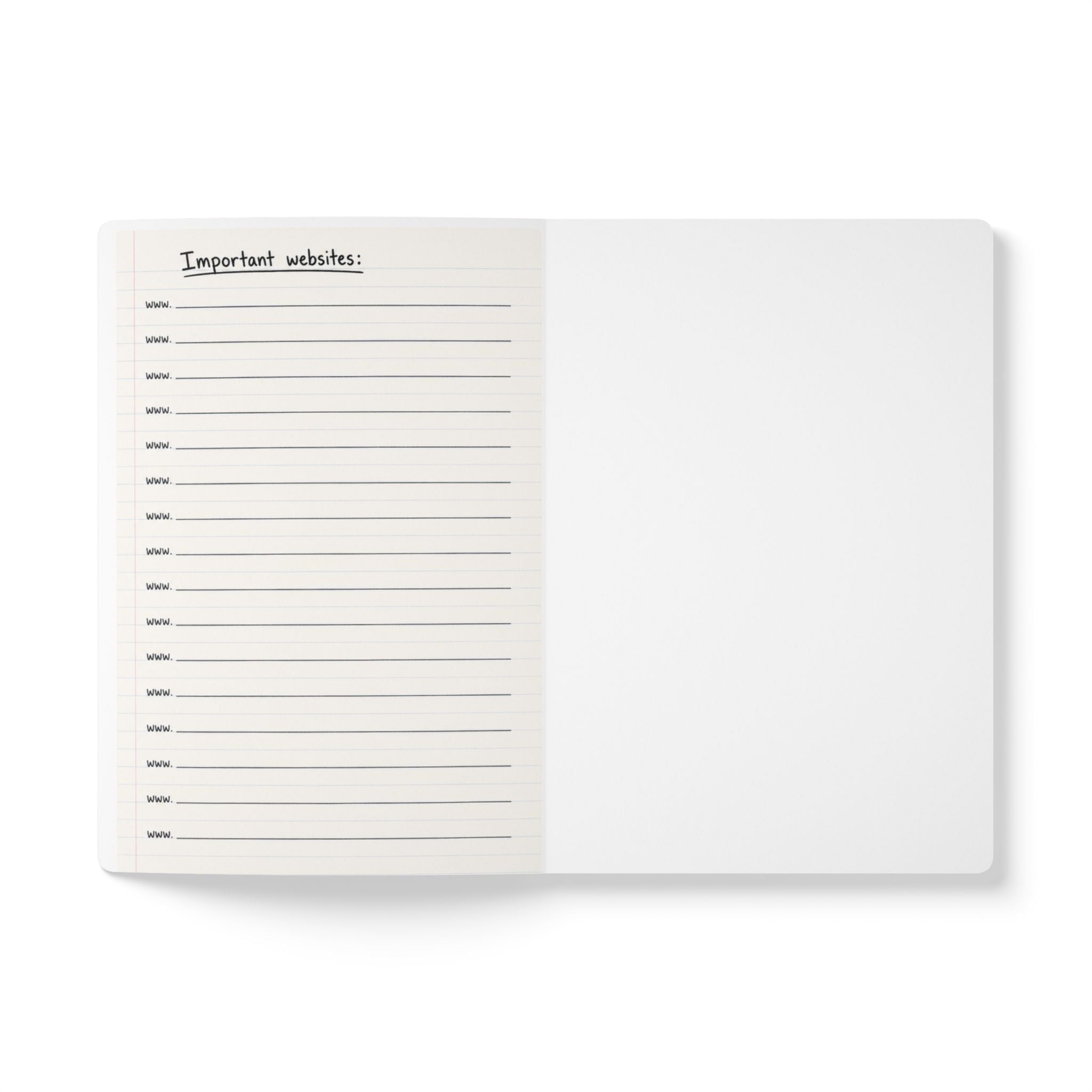 Softcover Journal — 'Less Meanies, More Weenies'