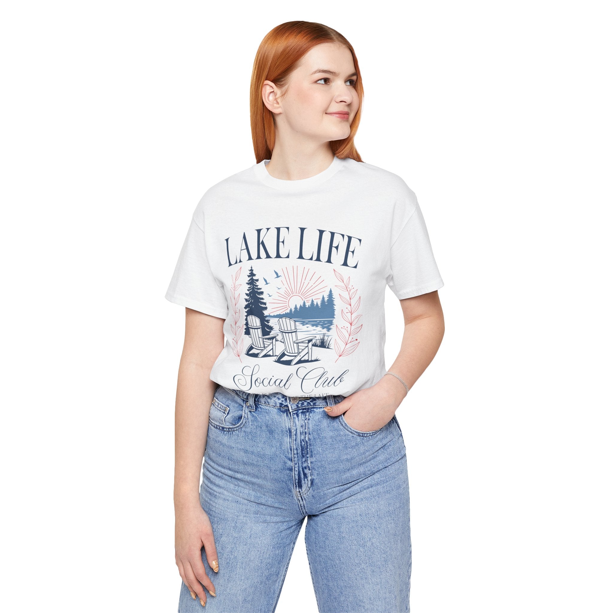 "Lake Life Social Club"  Graphic Tee