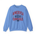 America Needs Cowgirls Sweatshirt
