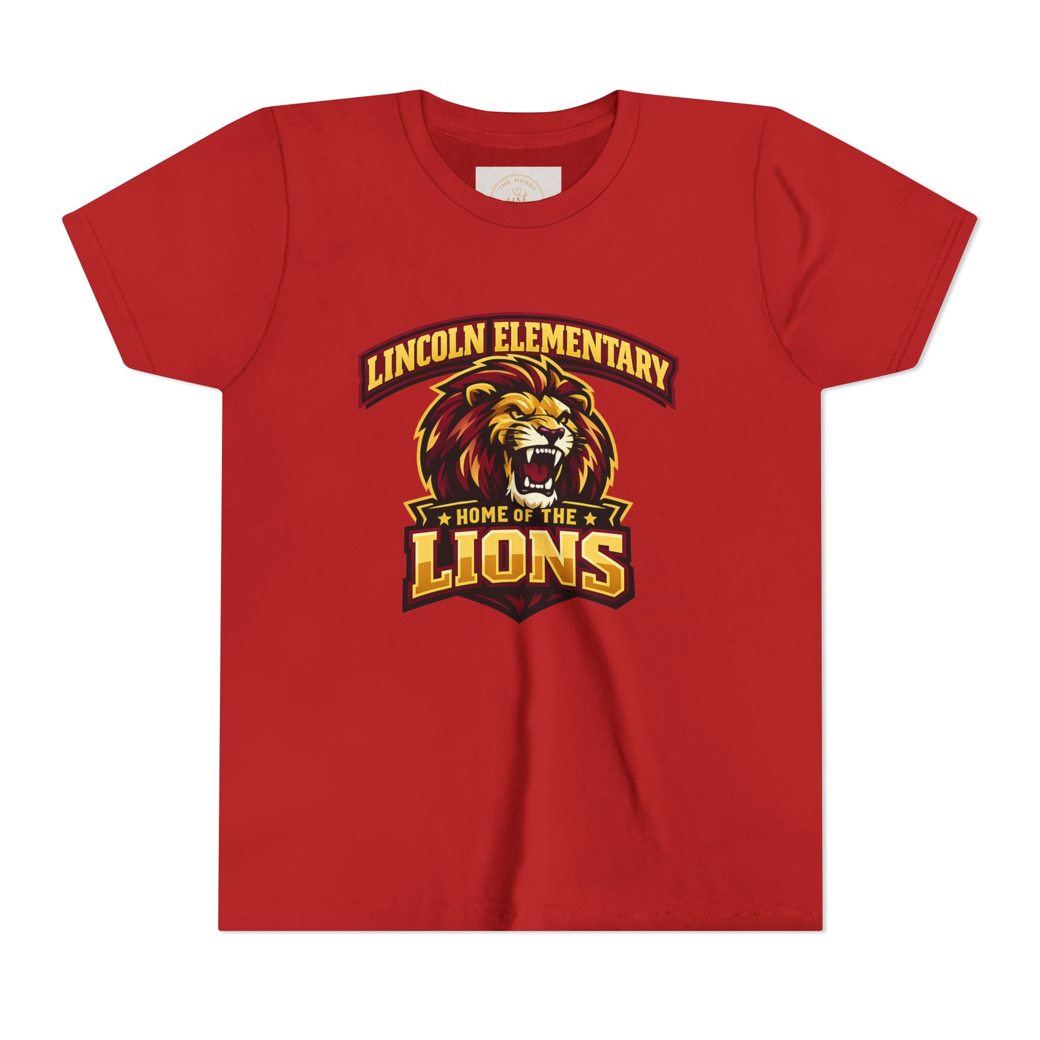 Youth Lions School Spirit Short Sleeve Tee