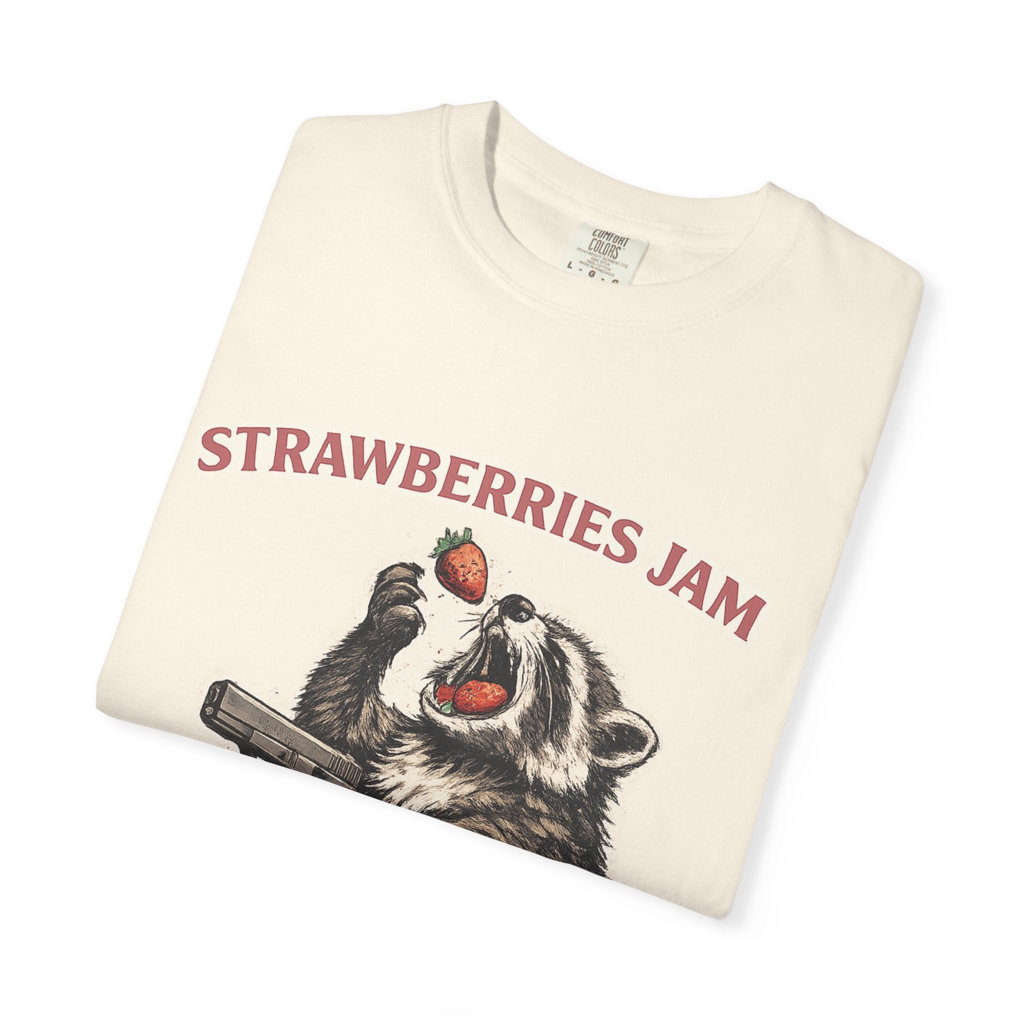 “Strawberries Jam But My Glock Don’t” Graphic T-Shirt