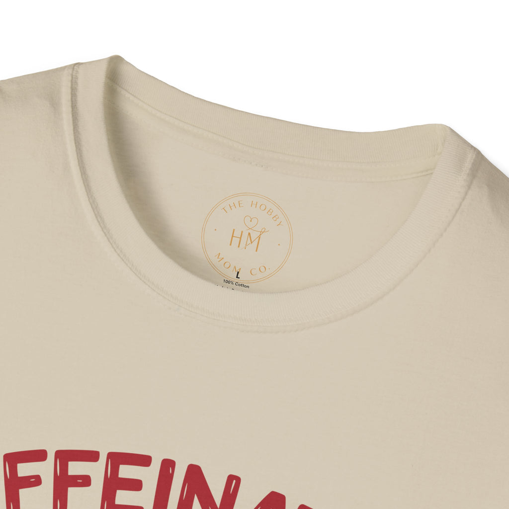 Caffeinated Moms Club Graphic T-Shirt – Funny Coffee Mom Tee