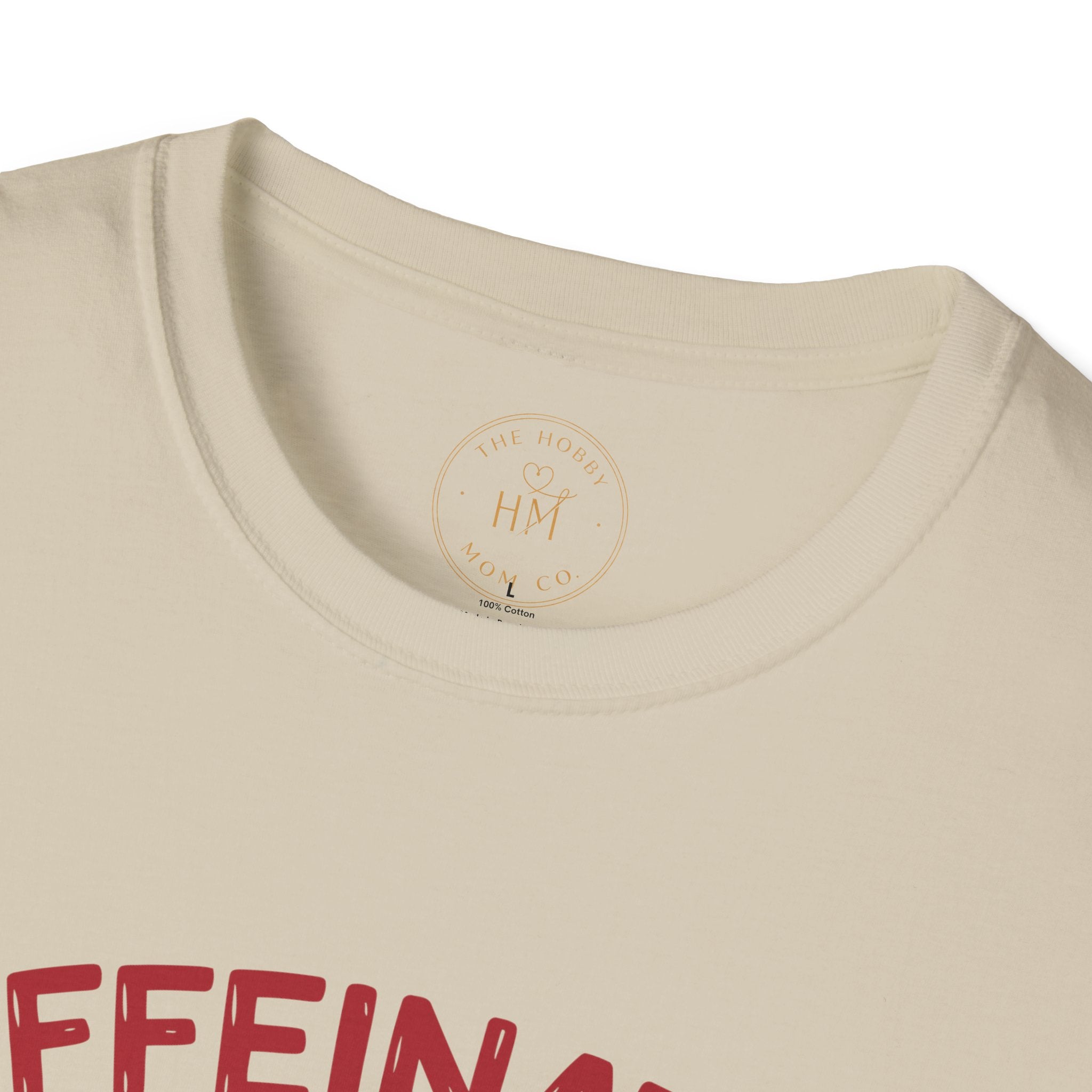 Caffeinated Moms Club Graphic T-Shirt – Funny Coffee Mom Tee