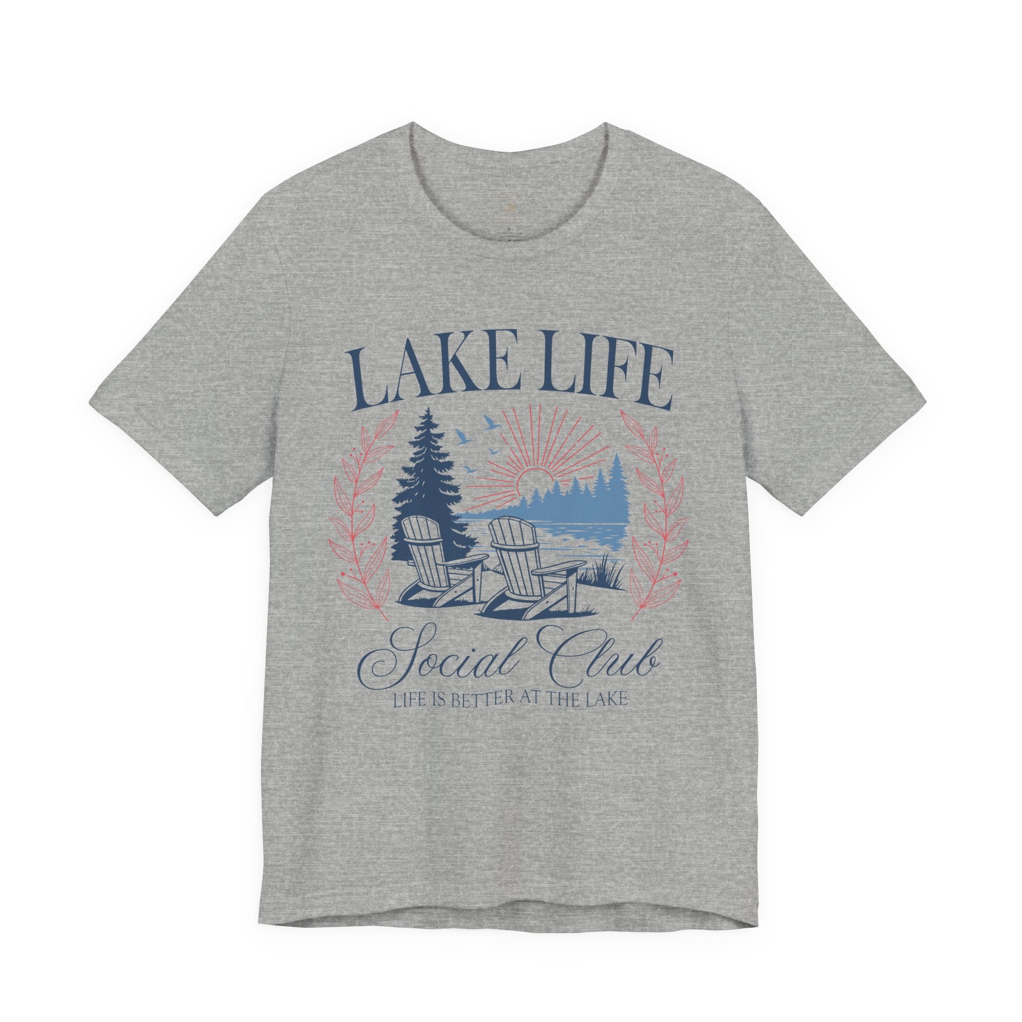 "Lake Life Social Club"  Graphic Tee