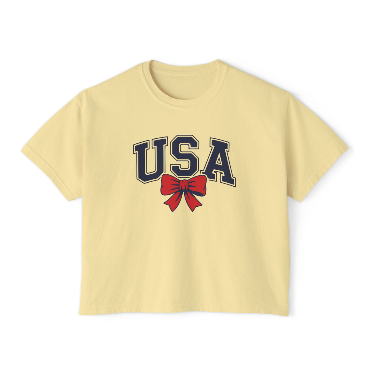 USA Patriotic Crop T-Shirt