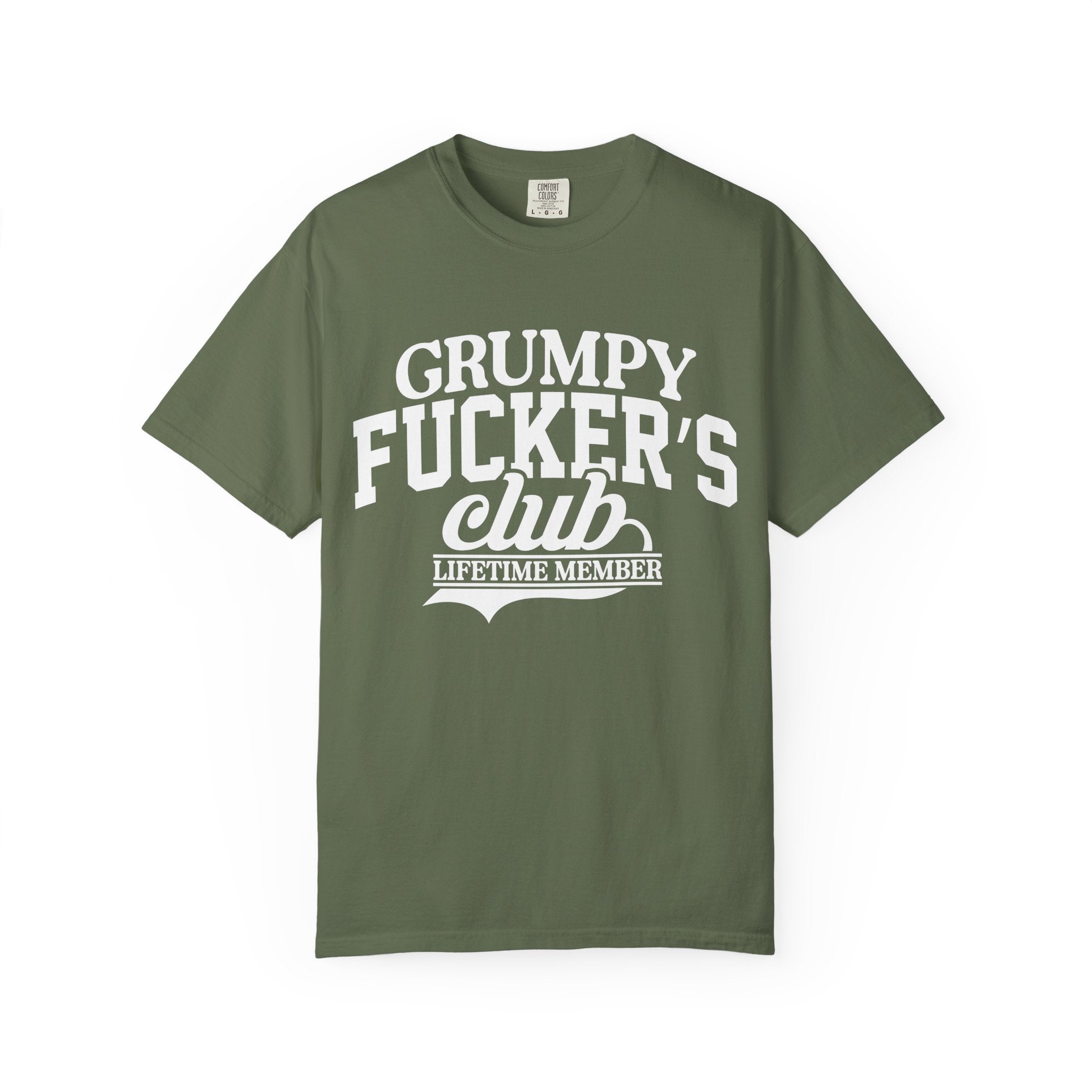 Grumpy Fucker's Club Lifetime Member T-Shirt