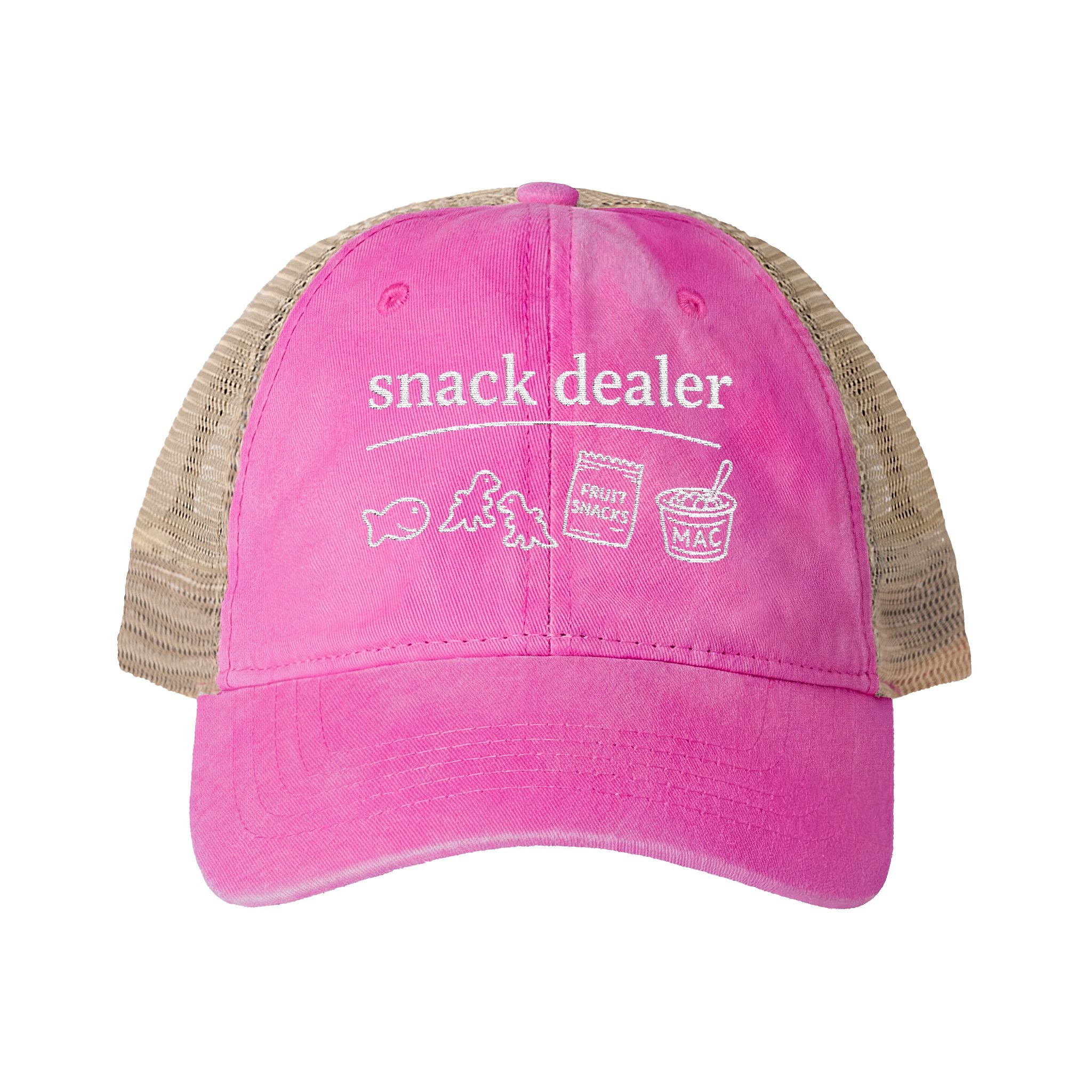 Snack Dealer  Washed Mesh Hat